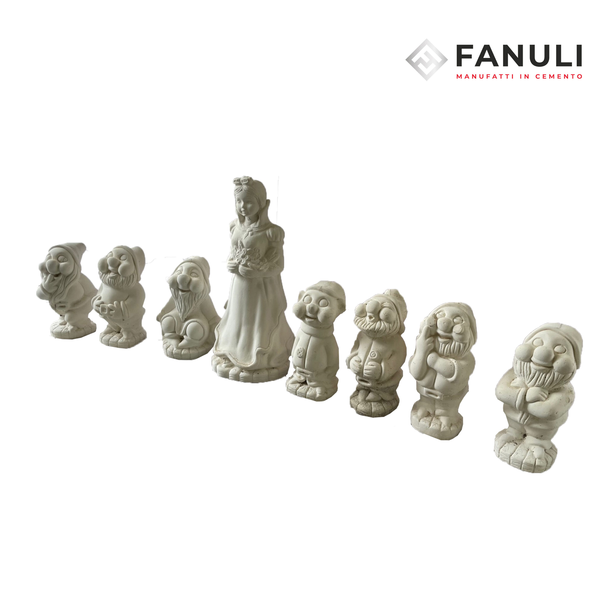 Biancaneve e sette nani - biancaneve e sette nani bianchi