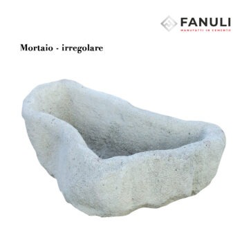 mortaio irregolare