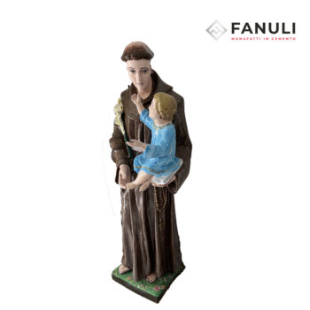 sant antonio pitturato 80 cm copia