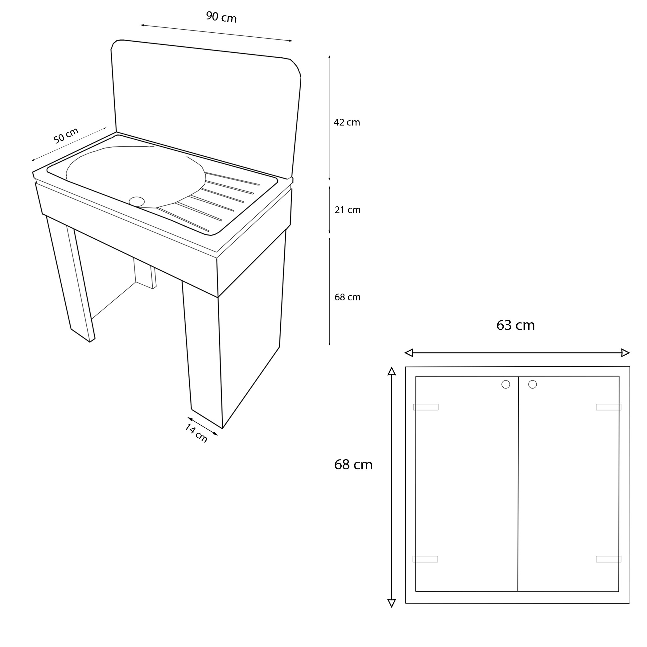 BLOCCO LAVELLO NEFERTITI scheda nefertiti