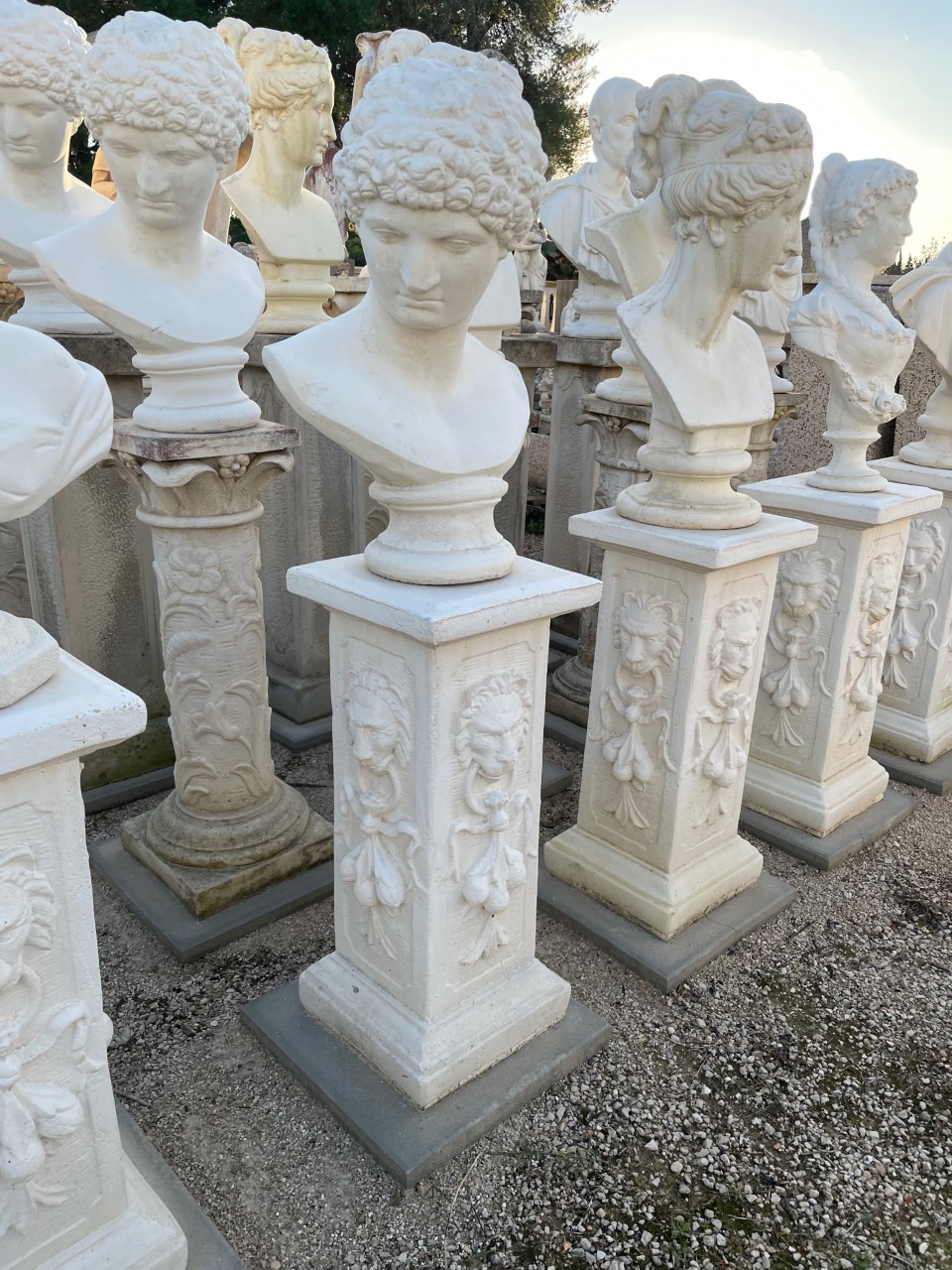 Busto di "Hermes" - Grande BUSTO HERMES E PAOLINA 2