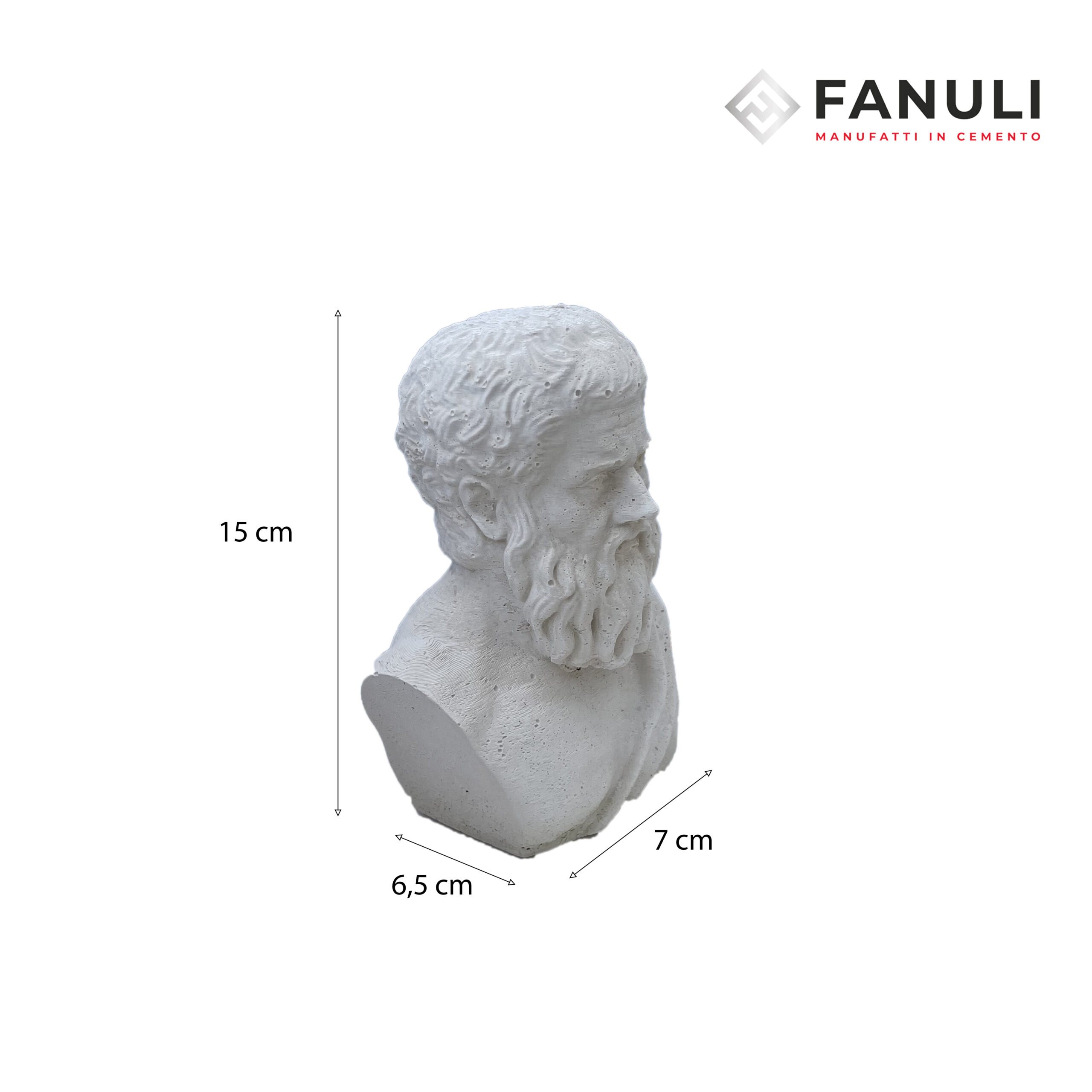 Busto di "Platone" - 15 cm Platone misure