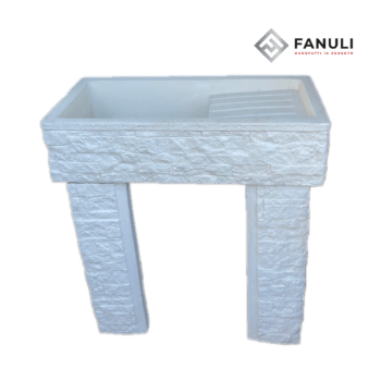 Quarzite 80 con scolapiatti