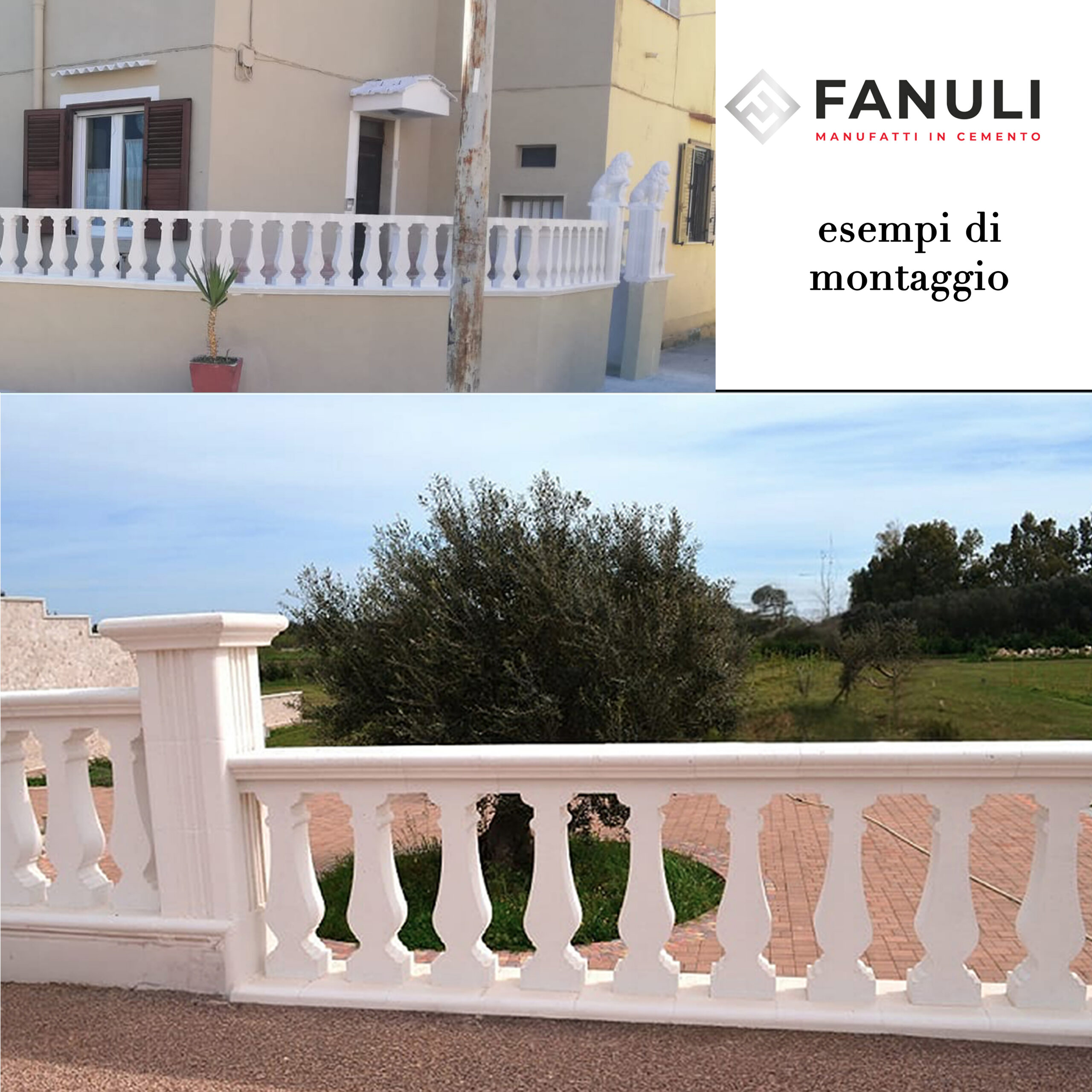 Ringhiera "Salento" - h 60 salento esempi